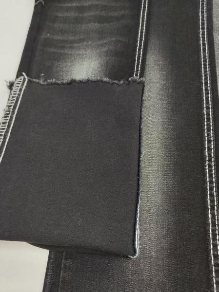 Tissu denim fantaisie sergé extensible multidirectionnel, construction 10*21/40+70 JSD3110A, pour jeans femme ou homme