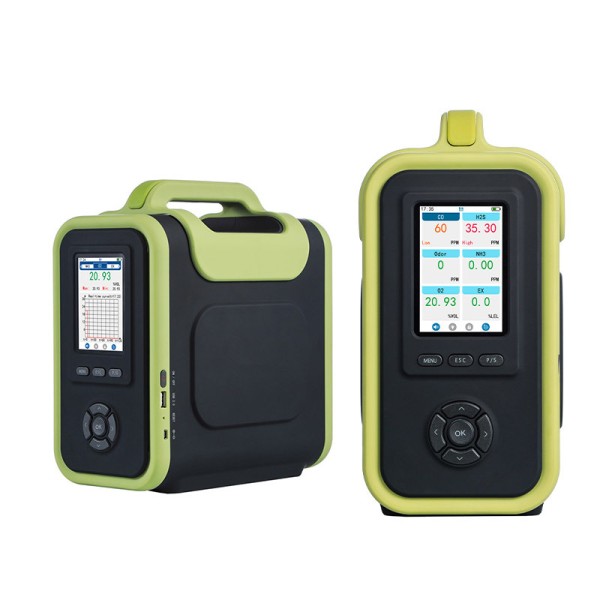 Safegas SKY8000 Portable Gas Analyzer with High Concentration CO Detection Modular Internal Structure and Rechargeable Lithium Battery