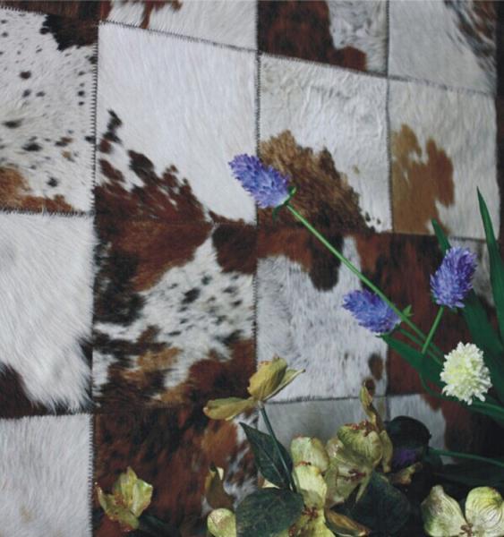 Luxury Cow Leather Carpert Rug Of Animal Hide&Skin For Home Decor