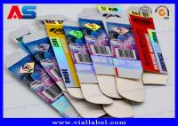 Caixas de cartão pequenas 10ml ePeptidee do produto feito sob encomenda Vial Box Rainbow Laser Color