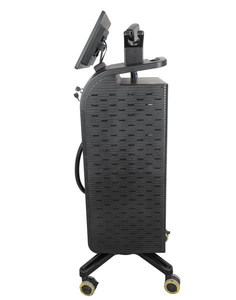 Diode Laser Machine Vertical Mode 755 808 1064 With 808nm Diode Stack 1200W Hand Piece Beauty Machine
