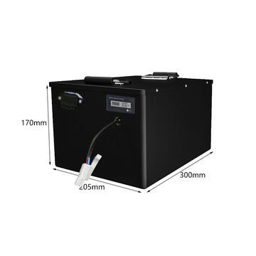2000 cycles 72v30ah Lithium Ion Motorcycle Battery With BMS & Display