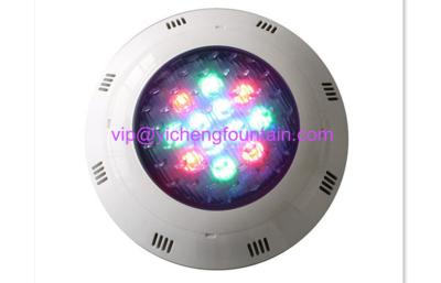 Plastic Wall Mounted Swimming Pool Lights RGB IP68 Color Changing Pool Lights