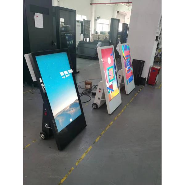 43-дюймовый цифровой плакат с портативным смарт-тач вертикальный рекламный дисплей с высокой четкостью