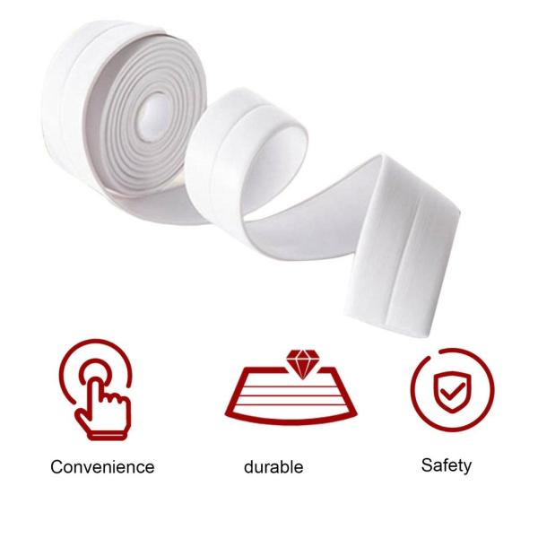 Белая купальная клейкая лента для уплотнения