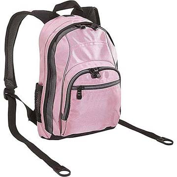 Women Pink Nylon fashion Laptop Backpacks / laptop bags backpacks with outdoor designer