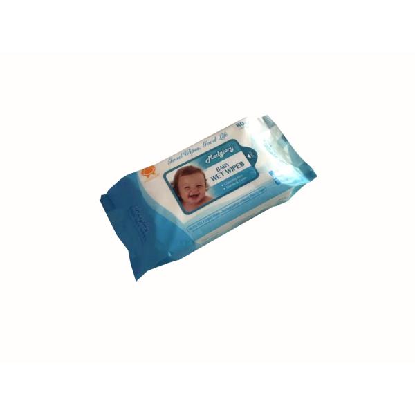 45 Gsm Cleaning Baby Wet Wipes 99.9% EDI Purified Water Perfume Free