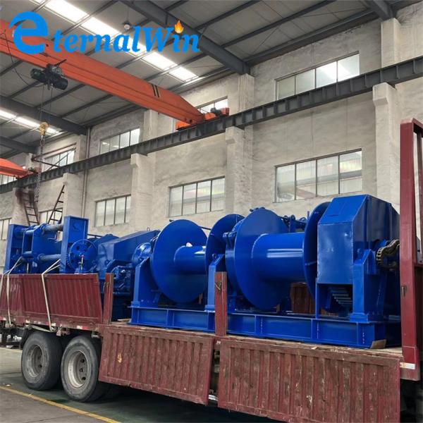 Сталь металла тонны ворота 1-75 двойного морского пехотинца барабанчика гидравлическая