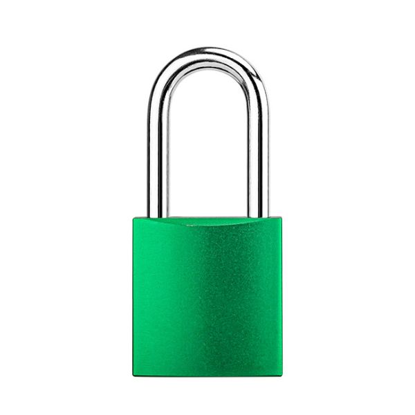 40mm Industrial Safety Heavy Duty Outdoor Weatherproof Aluminum Padlock Long Shackle Keyed Alike for School Gym Lockers Colorful