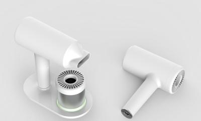 Replaceable Battery Straight Handle Rechargeable Cordless Hair Dryer