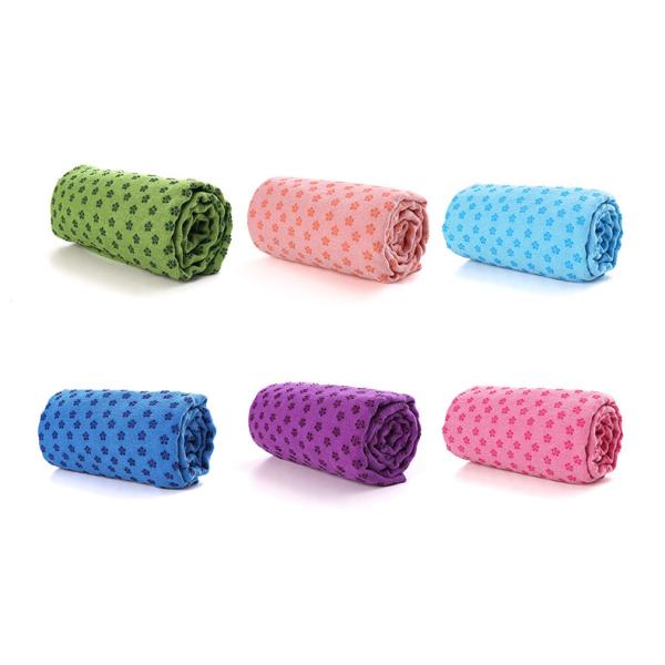 Eco Friendly 183x6cm Fitness TPE PVC Yoga Mat With Cover Towel For Home Pilates Fitness