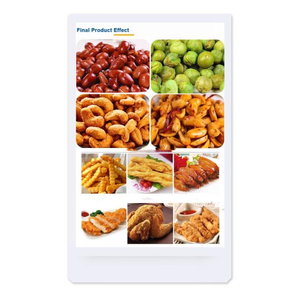 peixes elétricos Fried Chicken Durable Material Potato Chips Fryer da frigideira do gás 140L