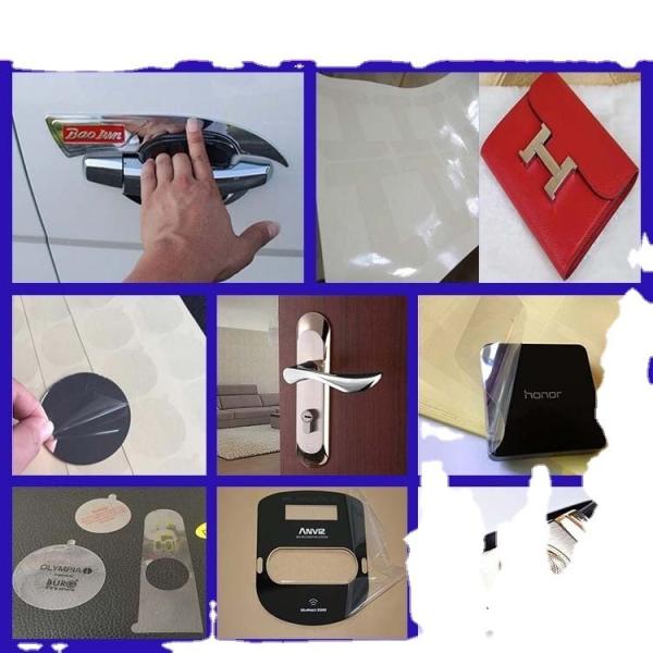 Blue PET PE Protective Film For Stainless Steel Hardware Accessories