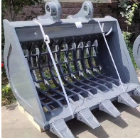 大容量1.5cbmの頑丈な掘削機のバケツQ355Bの鋼鉄合金