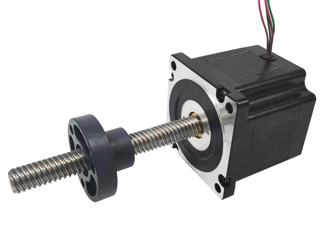Мотор SM86C0905 NEMA34 86mm винта руководства линейный гибридный Stepper с гайкой