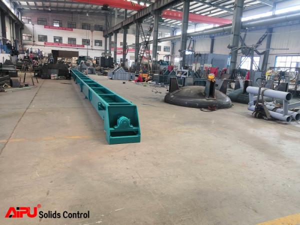 Safe Protection Screw Conveyor Auger For Drilling Cuttings Transportation