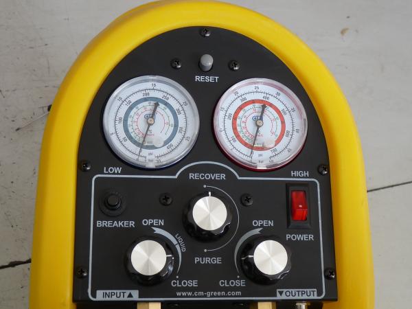 R22 Máquina comercial de recuperação de refrigerante AC R410a Unidade de gás freónico