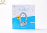 Accessoires mobiles faits main d'écouteur bleu empaquetant la boîte