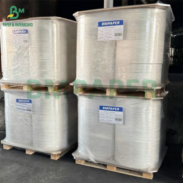 Custom Printed 24gsm 28gsm Food Grade Paper For Straw Wrappers