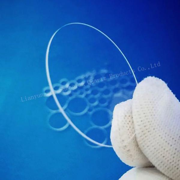 Professional Custom UV Transparent Ultra Thin Quartz Glass Sheet