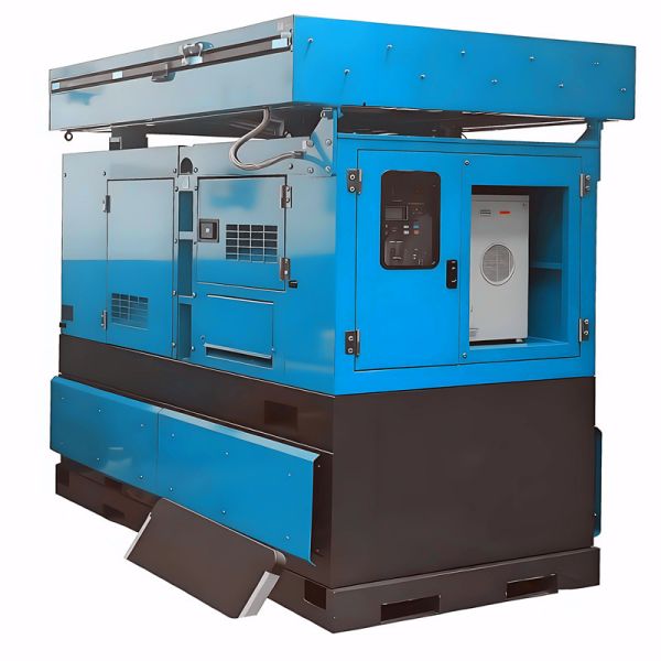 Diesel and Solar Generator energy management system Low Fossil Fuel Consumption Solar Power Generator Portable