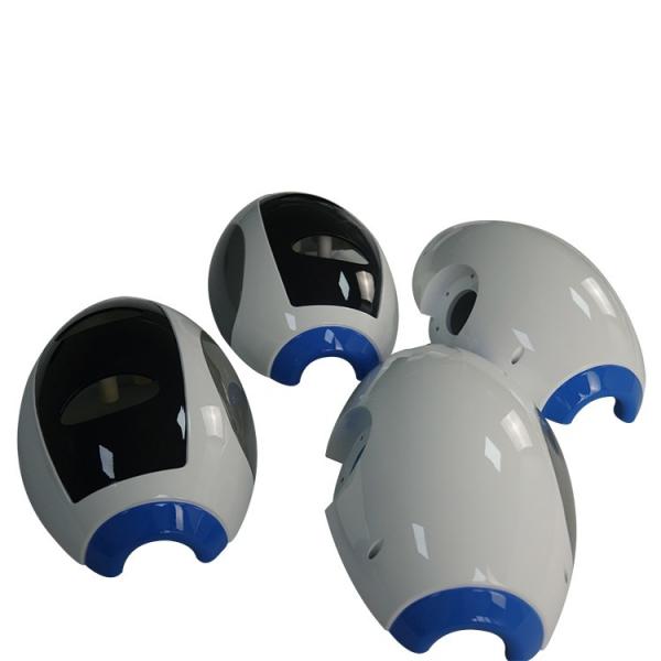 A duplicata Diy do protótipo do molde do silicone do robô do ABS limpa a elevada precisão da carcaça