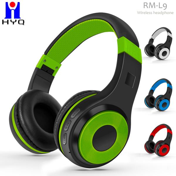 Over Ear Foldable Wireless And Wired Stereo Headset Micro SD TF FM For Cell Phone PC Soft Earmuffs