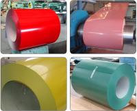 ID508mm 1250mm Prepainted Steel Coil Metal Roofing Sheets Building Materials