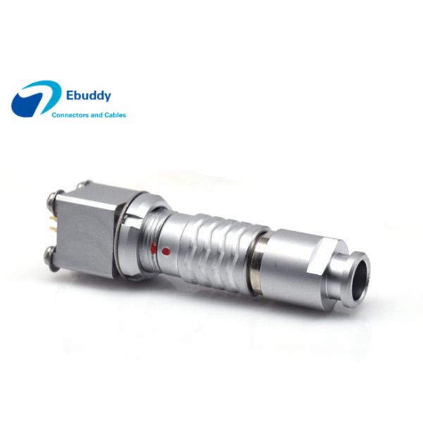 Back Panel Mount Circular Connector Lemo Equivalent EYG 7 pin Female Receptacle