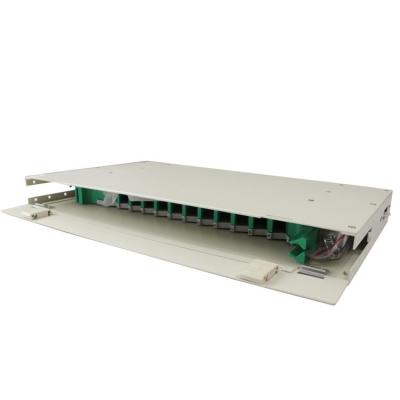 12 Port Fiber Optic Distribution Frame ODF High Density Large Capacity