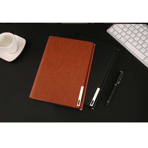 Customized A5 Business Notebook with Portable Loose-leaf Design and Leather Cover