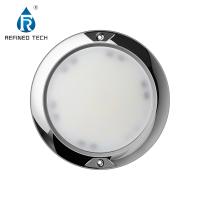 Éclairage de piscine ultrafin en acier inoxydable 316L monté sur le mur IP68 et AC/DC 12V/24V