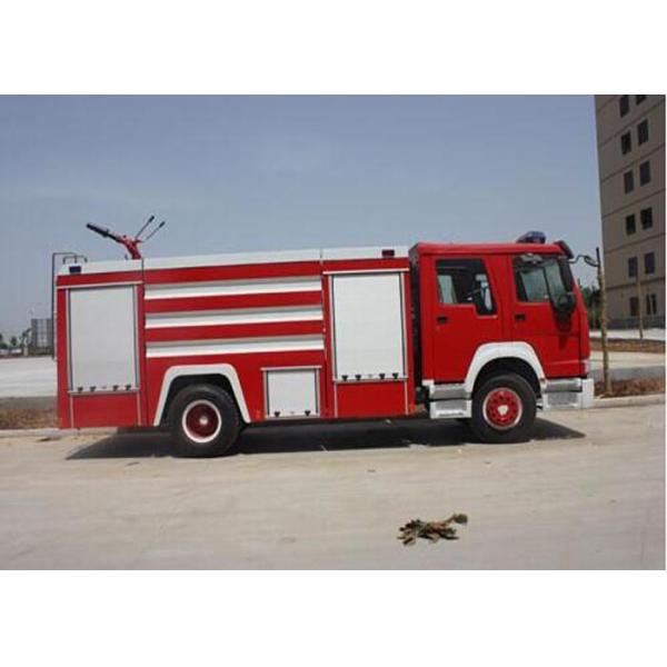 Water Tank Fire Fighting Vehicles 8-12 CBM 290 HP Emergency Rescue Vehicles