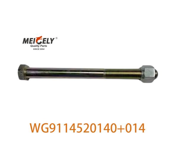 Original WG9114520140+014 Apply For HOWO Front Steel Plate Center Bolt