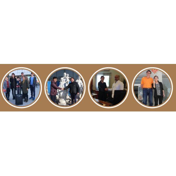 Garden Hand Carved Multicolour Life Size Natural Marble Four Season Greek Goddess Statue