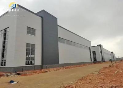 Construções de aço comerciais pré-fabricadas, estrutura clara personalizada da armação de aço