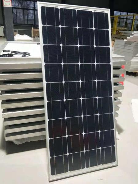 Painel solar cristalino ZW-100W-18V-M da eficiência elevada IP65 do watt 18V de Zhiwang 100 mono