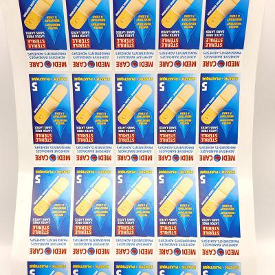Household Removable Printable Labels Waterproof BOPP Plastic Water Bottle Labels