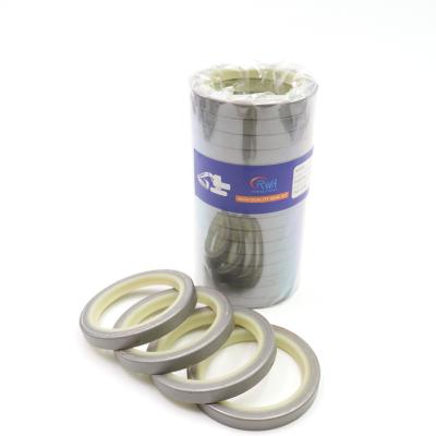 Selo da prova da poeira de DLI, pistão hidráulico Rod Seal do plutônio do metal branco