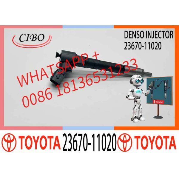 Diesel Nozzle Assembly Common Rail Injector 295700-0560 23670-11020 23670-09430