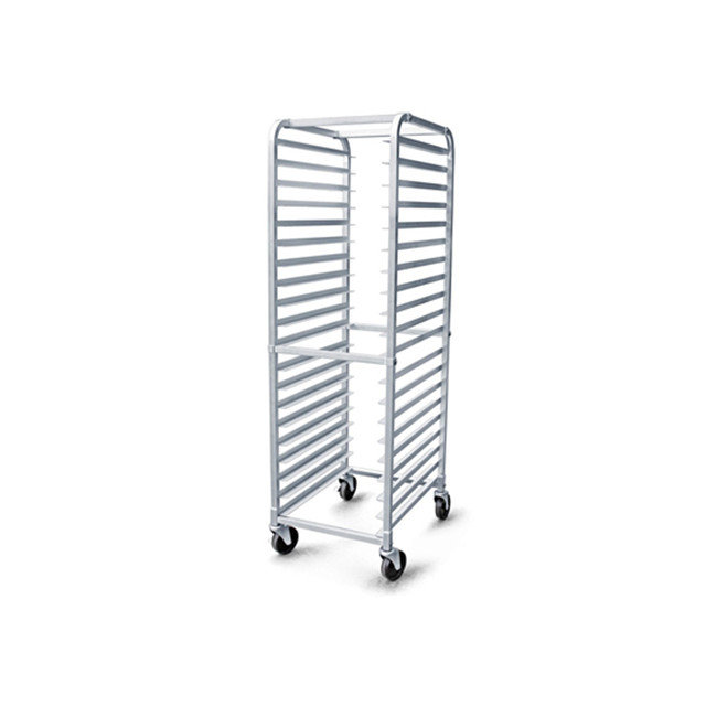 RK Bakeware China-32 Trays Двойная стойка для печи Пекарная стойка / 304 Нержавеющая сталь Пекарная стойка для хлеба