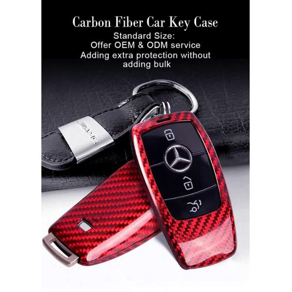 Caja dominante del rasguño del SGS del coche anti aprobado de la fibra de carbono para el Benz