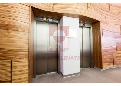 Tipo pequeno traseiro elevador de alta velocidade da sala da máquina do contrapeso do passageiro do elevador