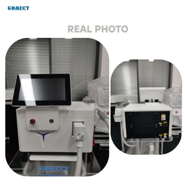 Gomecy Innovativa 755nm 808nm 1064nm Diodo Máquina de depilación láser para todo el tratamiento de la temporada de cuerpo completo