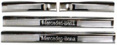 Plaques de seuil de porte latérale durables intérieure et extérieure pour Mercedes-Benz GLK 2008 - 2012