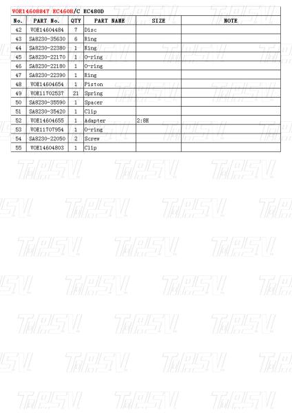 Custom Colors VOE14608847 Excavator Travel Drive Catalog Gear Box Bolt-on Installation and Top Performance