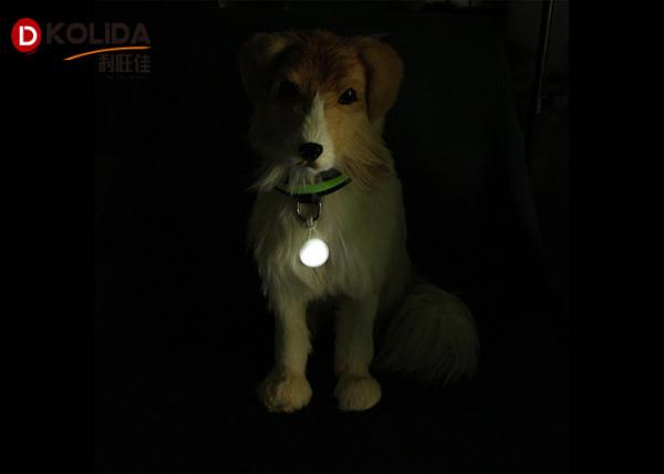 Silicone Rubber Safety Dog LED Light Pet Blinkers Safety Light For Collar Tag