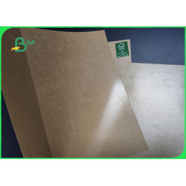 Pulpa de la Virgen rollo sin blanquear del papel de 170gsm + de PE10g Kraft para la prenda impermeable de la comida