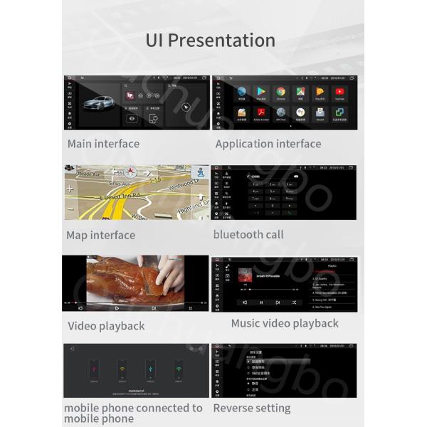 Ouchuangbo wholesale upgrade original car screen for 12.3 inch Porsche Cayenne 2018 android 9.0 OS 4GB+64GB