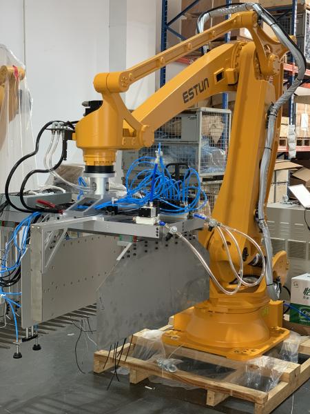 Brazo robótico industrial de bajo costo en China ESTUN ER180 paletizador